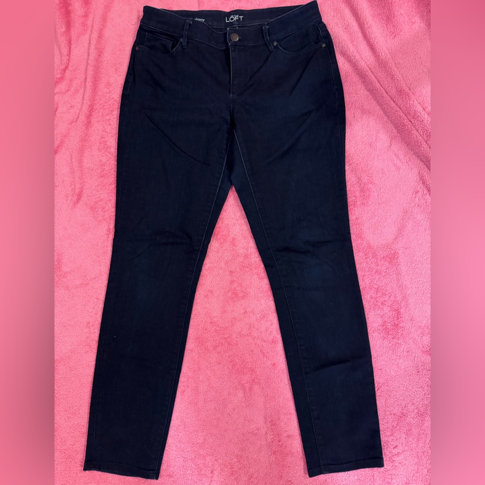 LOFT Midnight Blue Denim Pants